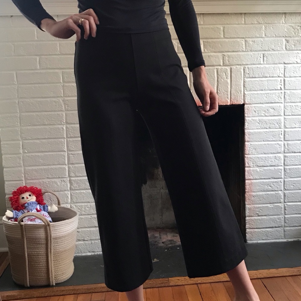JCrew high rise crop pants